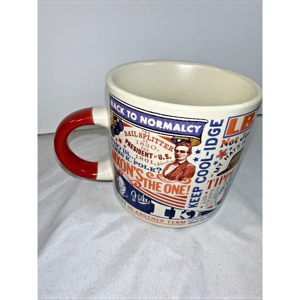 The Unemployed Philosphers Guild Lincoln - Presidents' Slogans 12 oz. Mug